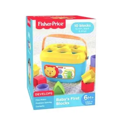 Fisher Price Baby’s First Block Sebagai Mainan Edukatif Anak Usia 1-3 Tahun