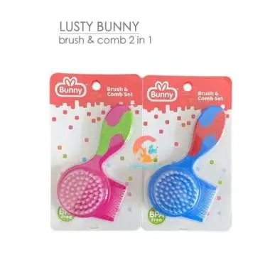 Lusty Bunny Brush and Comb 2 in 1