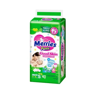 Pampers Bayi Baru Lahir Merries Pants Good Skin