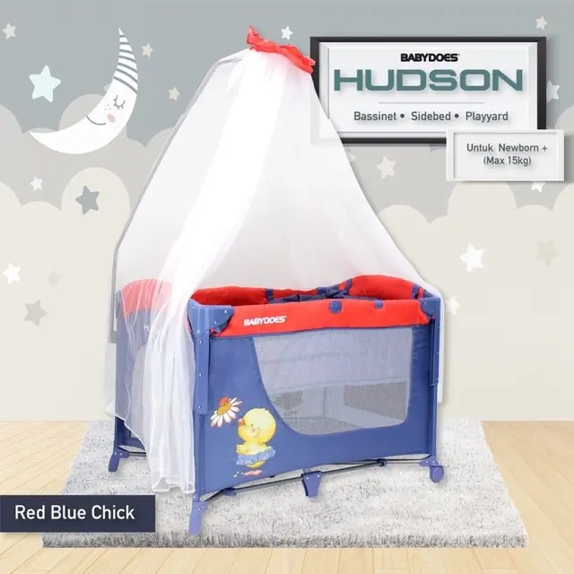 Babydoes Hudson Baby Cot