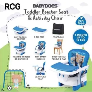Babydoes Toddler Booster Seat for Baby Chair