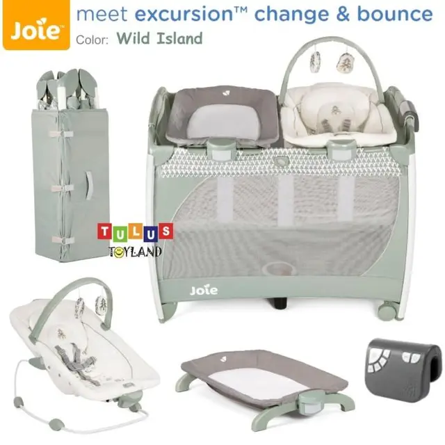 Joie Baby Cot Excursion Change and Bounce