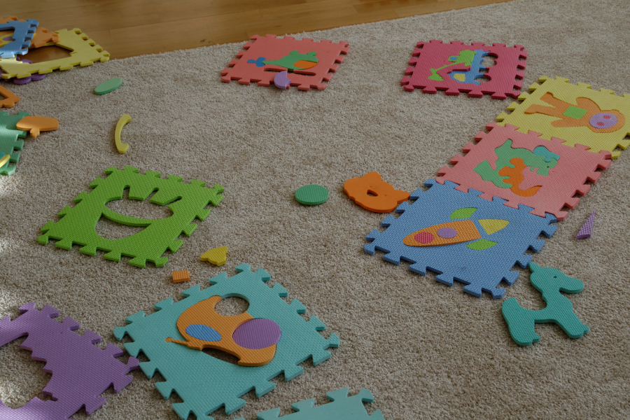 Manfaat Karpet Puzzle Anak