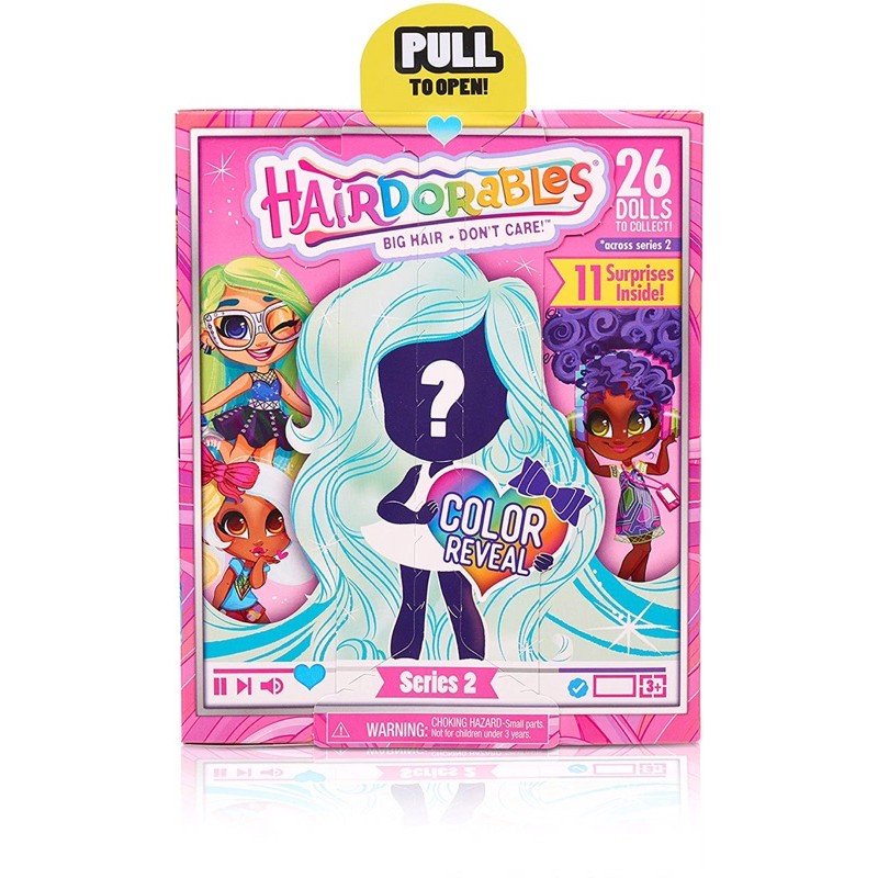 Mainan anak hairdorables collectible surprise dolls