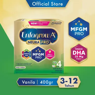 Susu bayi rendah gula: Enfagrow A+