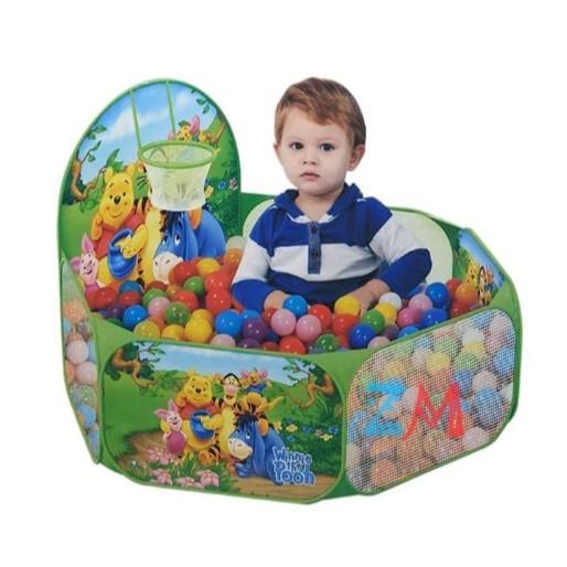tenda mandi bola winnie the pooh