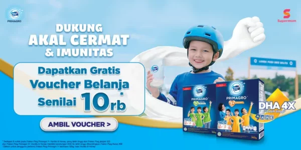 voucher belanja primagro dan supermom 10ribu