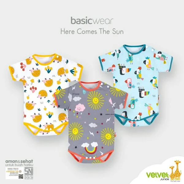 Velvet Junior Baju Bayi Newborn