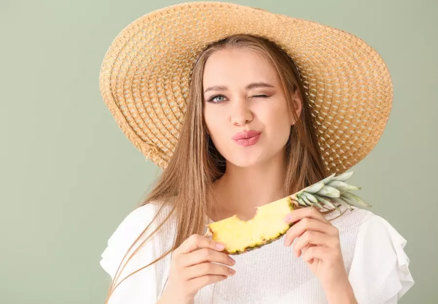Manfaat Makan Nanas Saat Hamil Tua_