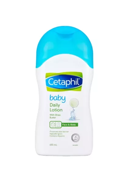 Lotion untuk biang keringat pada bayi: Cetaphil Baby Daily Lotion