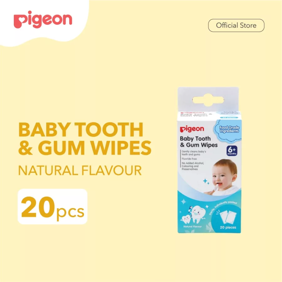 pigeon baby tooth & gum wipes