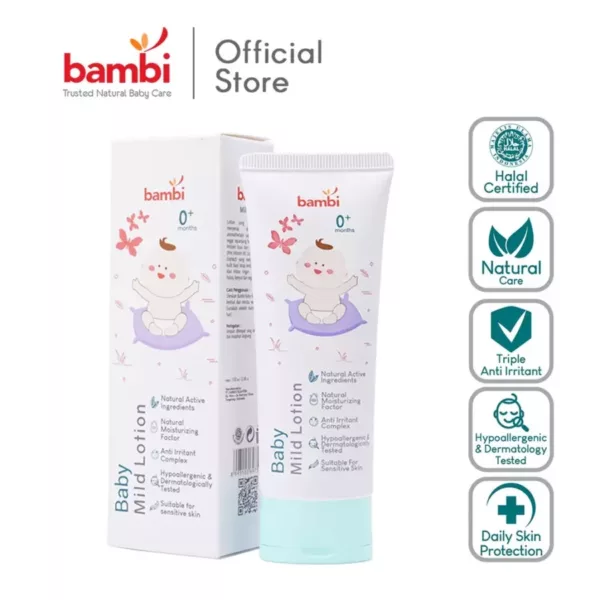 Bambi Baby Mild Lotion 