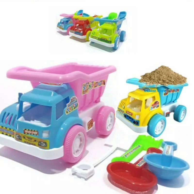 Ciustoys LP2 truk pasir corong mini - rekomendasi truk pasir mainan