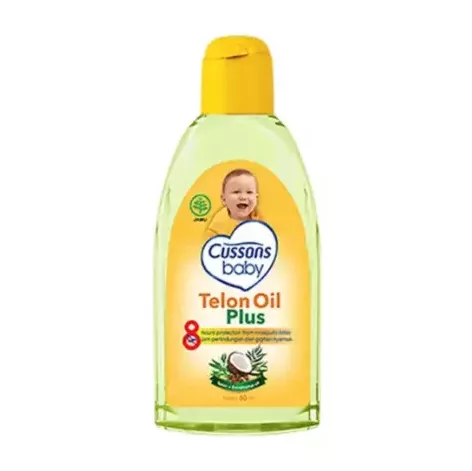 minyak telon untuk bayi kulit sensitif: Cussons Baby Minyak Telon Plus
