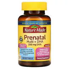 Nature Made Prenatal Folic Acid+DHA