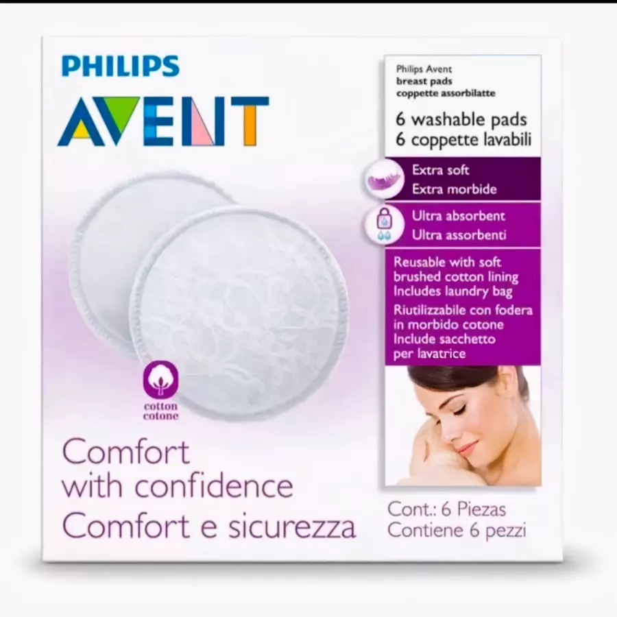 breast pad cuci ulang: philip's avent