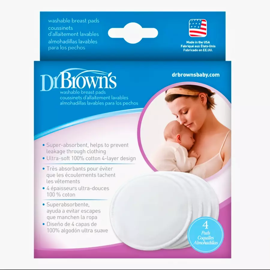 breast pad cuci ulang: dr browns