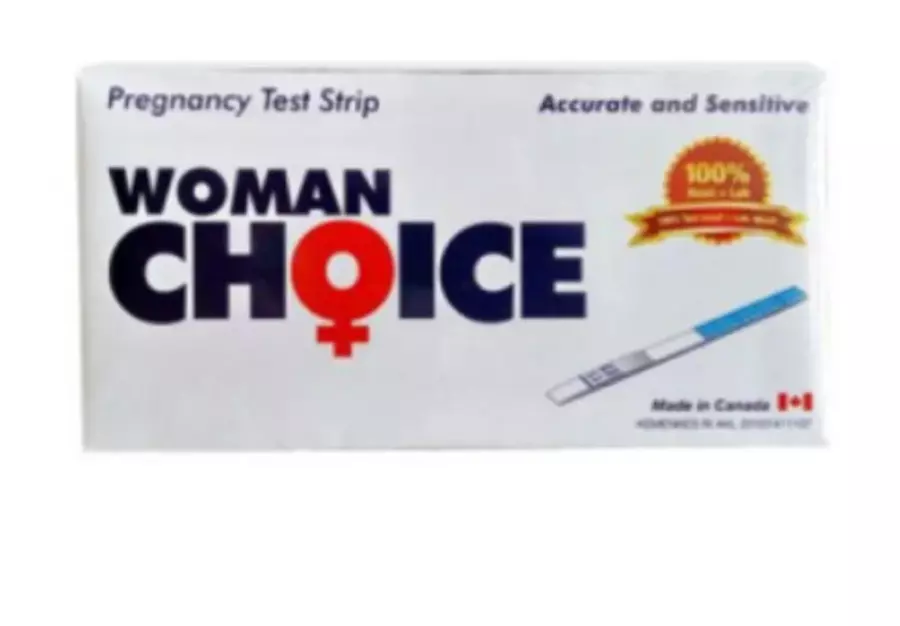 Woman Choice Strip Pregnancy Test
