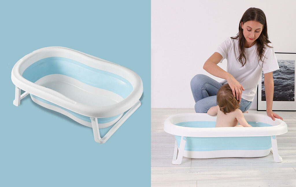 3. Multifunctional Newborn Baby Folding Bath Tub