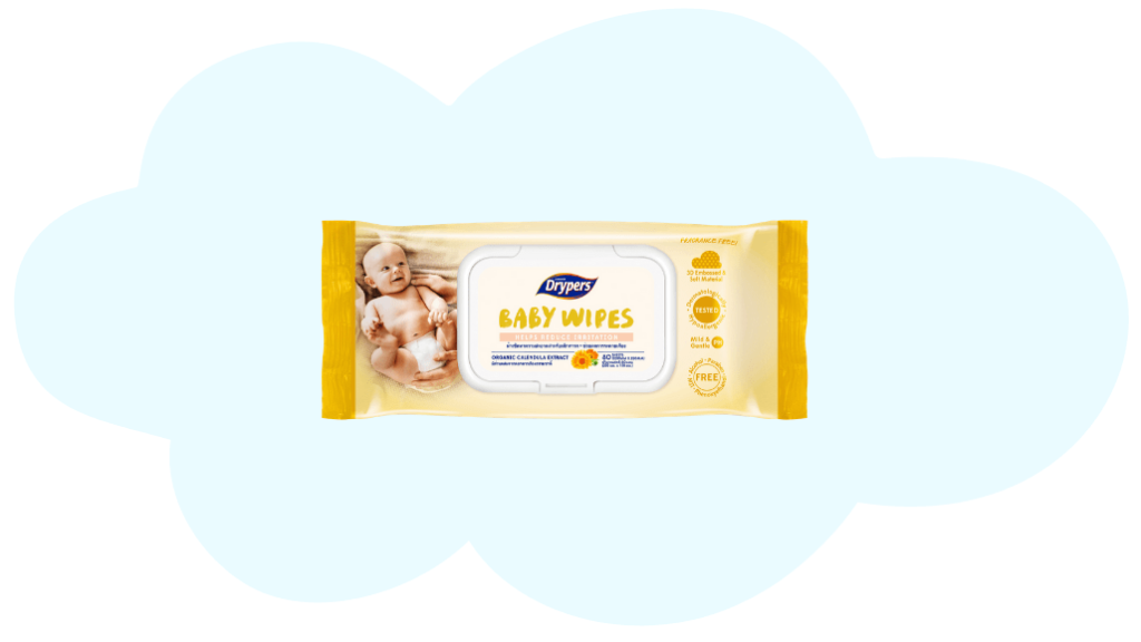 Drypers baby wipes Malaysia