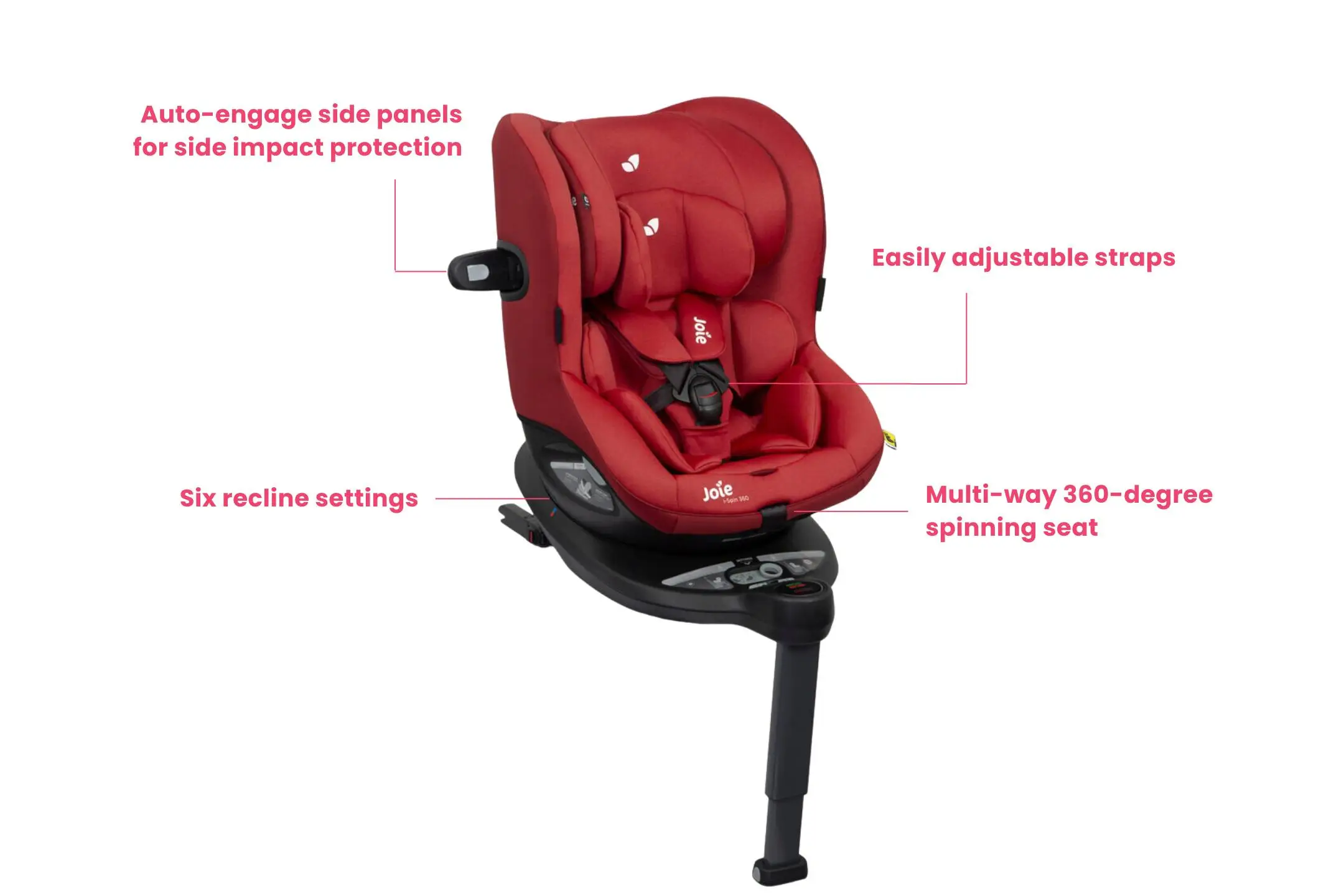 best car seats in malaysia joie i spin 360 car seat features