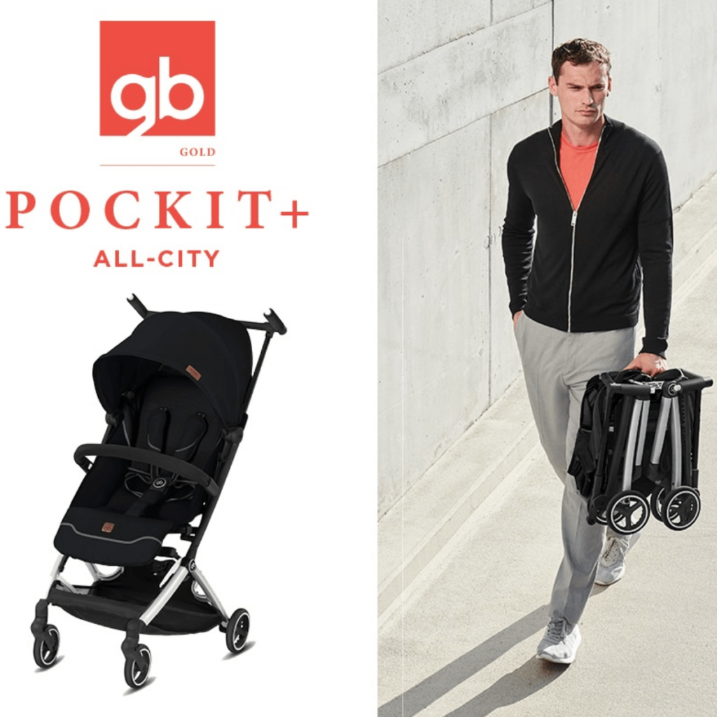 gb Pockit+ All-City Airplane Carry-on Compliant Stroller - Ultra