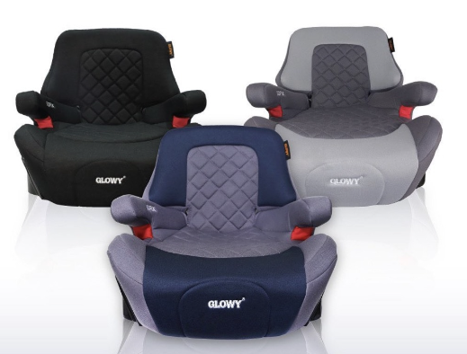 คาร์ซีท GLOWY Travel Kids Fix Booster Seat (ราคา Shopee เริ่มต้นที่ 1,995)