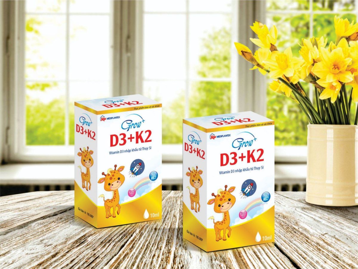 Bổ sung D3K2 cho trẻ sơ sinh